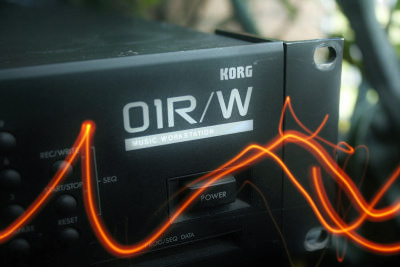 korg 01 w display