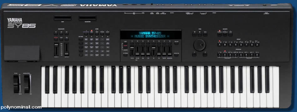 Educación desenterrar burbuja Yamaha Sy85 (1992) music synthesizer