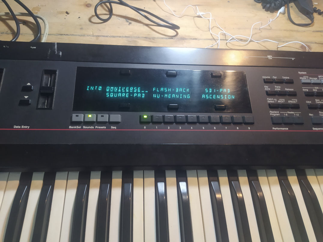 Ensoniq SD1 repair | Polynominal.com