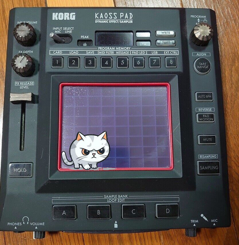 Korg kaoss pad 3 Kp3 (2006) repair | Polynominal.com