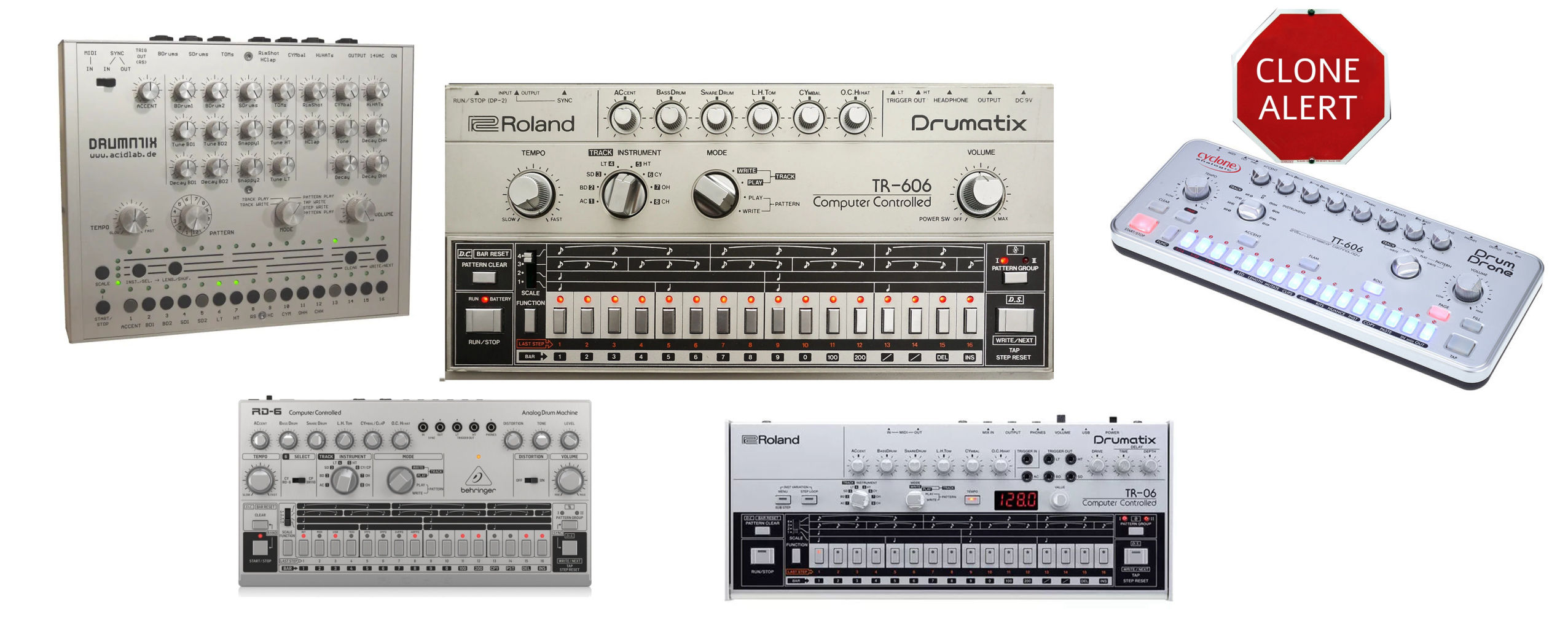 Roland tr606 clones